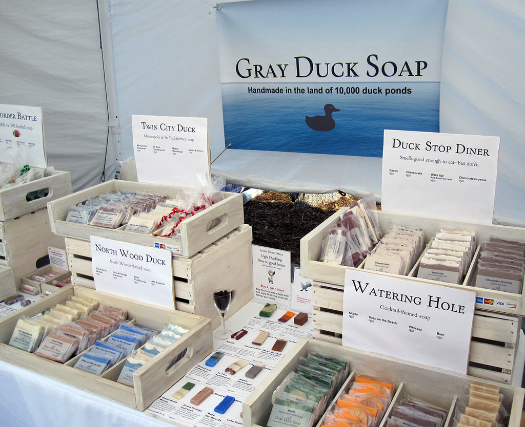 Gray Duck Soap profiled in local paper