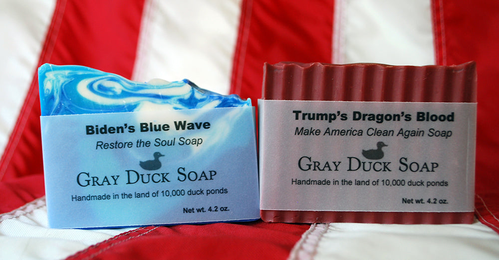 Election Soap: Because even your bathroom is partisan