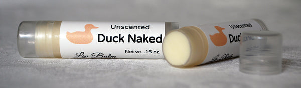 Duck Lips: Duck Naked unscented lip balm