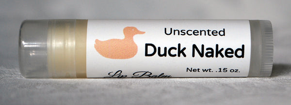 Duck Lips: Duck Naked unscented lip balm