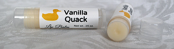Duck Lips: Vanilla Quack lip balm