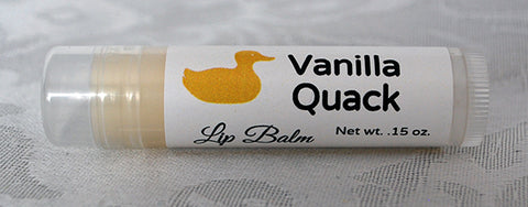 Duck Lips: Vanilla Quack lip balm