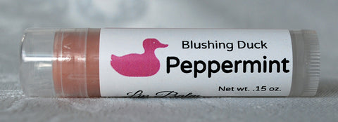 Duck Lips: Blushing Duck peppermint lip balm